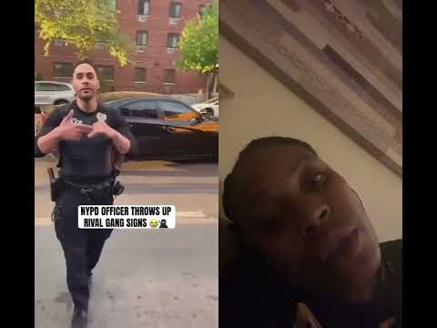 Look at this Bozo #nypd #gang that can’t be stopped just #sad #nypdblue #newyorklife