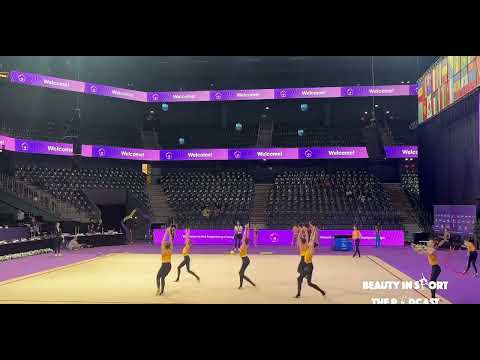 Junior Group Team 5 Balls Podium Trainings - Junior World Championships Cluj-Napoca 2023