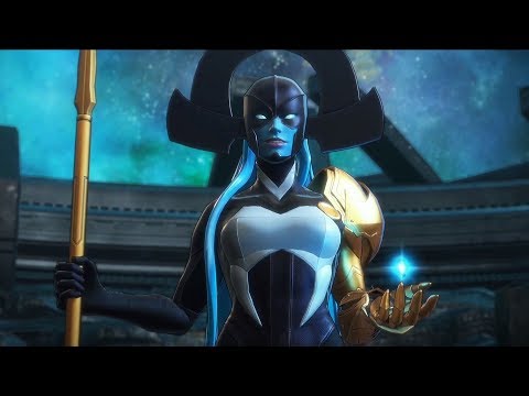 Marvel Ultimate Alliance 3: The Black Order - Proxima Midnight - Boss Fight | Gameplay HD