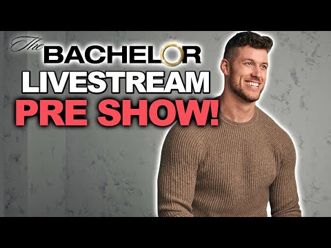 The Bachelor Clayton Echard Season Premiere Pre Show Livestream