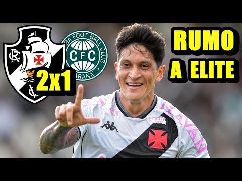 VASCÃO SOBE!!! VASCO 2x1 CORITIBA | COM SHOW DO RIQUELME