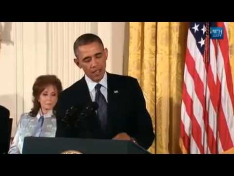 Obama Awards President Clinton Medal Of Freedom