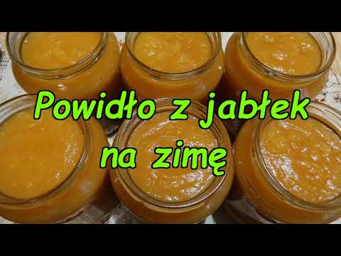 Powidło z jabłek na zimę.