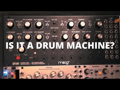 Is the Moog DFAM versatile? | Why it's better with eurorack friends