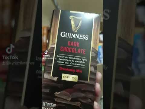 GUINNESS DARK CHOCOLATE DECADENLLY RICH EST. 1759 #shorts #guinness #darkchocolate  #balikbayanbox