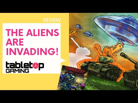 Review: Conquest of Planet Earth | The Space Alien Board Game of Sci-fi B-Movie Greatness