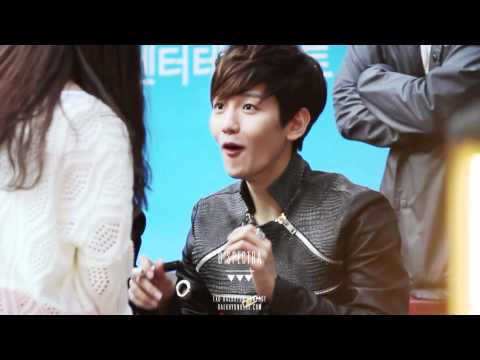 [1080P]120428 EXO-K Incheon fansign Cute Baekhyun fancam [preview]