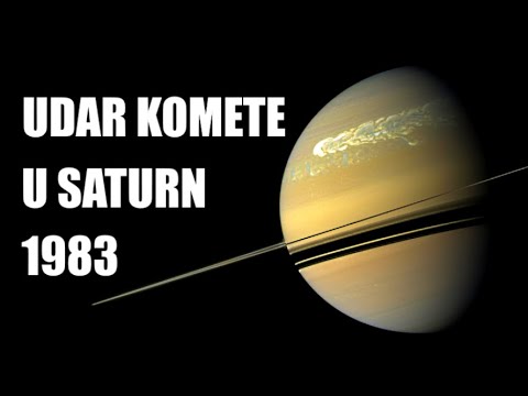 Kako misteriozne spirale u Saturnovim prstenovima ukazuju na sudar sa kometom 1983?