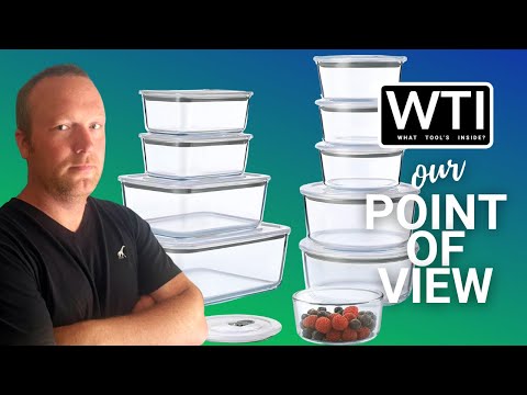 FineDine 20p Glass Food Storage Set - WTI product video review