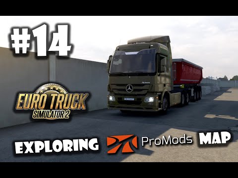 ETS2 | PRO MODS v2.68 | E14 Borgarnes - Keflavík | Exploring PRO MODS Map