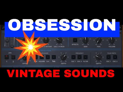 Synapse Audio Obsession Presets - "Special Edition" - Best Vintage Presets For Obsession Walkthrough