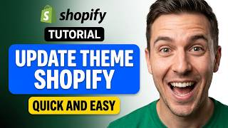 How To Update The Theme Of Your Shopify Store - QUICK AND EASY Step-by-Step Tutorial
