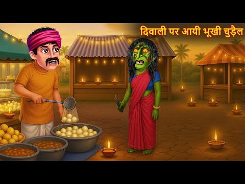 Diwali Par Ayi Bhookhi Chudail | भूखी चुड़ैल | Diwali Story | Hindi Story | Kahaniya |  Horror Stories