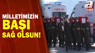 Bitlis Şehitlerine Veda, Yüreğimize Ateş Düştü! Türkiye Kahramanlarını
