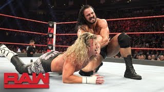 Dolph Ziggler vs Drew McIntyre Raw Dec 3 2018