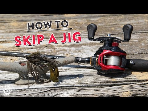 How To Skip A Jig | Catch More Bass Under Docks