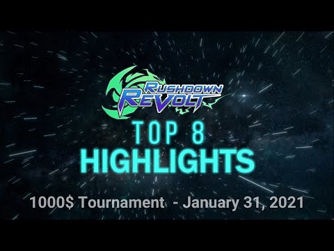 1000$ Rushdown Revolt Tournament Top 8 Highlights ft. Pugsy, PAIKOr, Rawin, SSTJ and more.