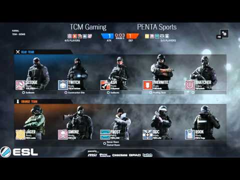 ESL EU Go4R6 (PC) Feb finals PENTA Sports vs TCM-Gaming