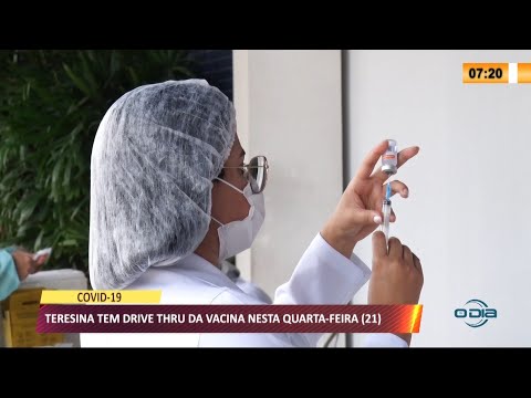 Acontece hoje vacinação em Drive Thru contra Covid-19 21 07 2021