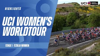 Велоспорт Stage 1 — Itzulia Women Highlights | 2024 UCI Women's WorldTour