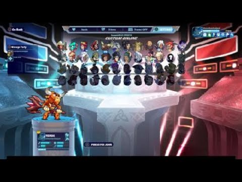 Brawlhalla with black nogla for real