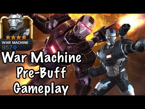 War Machine Pre-Buff Gameplay | TheNinjaCleaner