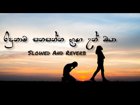 Ridunama Sanasanna ( රිදුනාම සනසන්න ළඟ උන් ඔයා ) | Slowed And Reverb | UPJ MUSIC