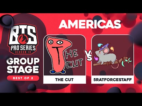 The Cut vs 5RATFORCESTAFF Game 2 - BTS Pro Series 12 AM: Groups w/ Kmart & ET