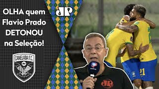 ‘Ele foi um morto em campo, parecia o Ganso’: Olha quem Flavio Prado detonou na seleção brasileira