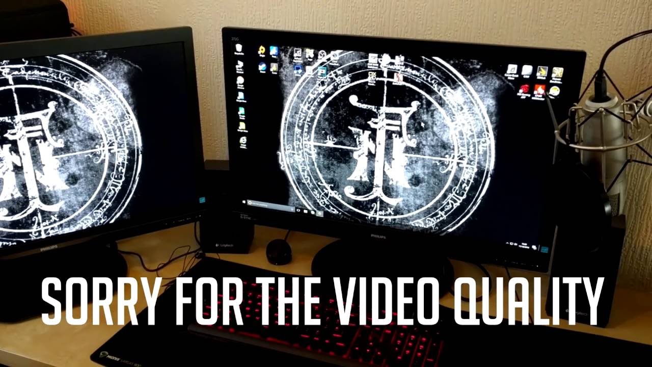 New Monitor, keyboard and mouse Setup