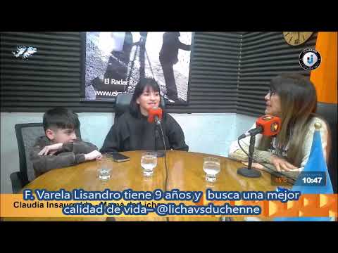  F.Varela Lisandro sufre la enfermedad de Duchenne y busca una mejor calidad de vida @lichavsduchenne