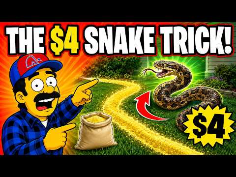 The Old Timer's Secret to Keeping Snakes Out of Your Yard