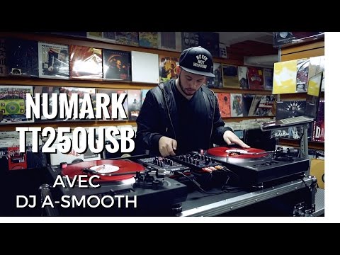 NUMARK TT250USB : le Turntablism sur platine Vinyle avec DJ A-SMOOTH (La Boite Noire)