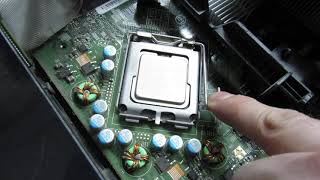 Video thumbnail for How to Install, Replace, Upgrade or Change the CPU in your DELL Optiplex - 755 SFF by Daniel&John