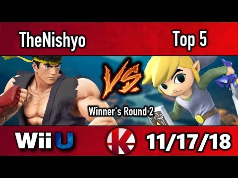 TheNishyo (Ryu) vs Top 5 (Toon Link) - Winner's Round 2