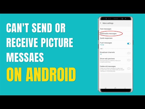 Why can't I send or receive Picture Messages (MMS) on Samsung Device