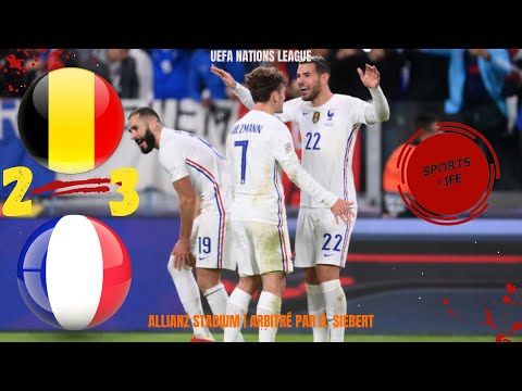 Belgium vs France 2:3 - Analyse et Résumé Du Match - Demi-Finale de la Ligue des Nations