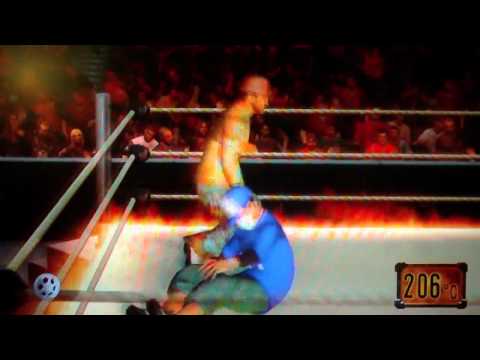 comment gagner inferno match smackdown vs raw 2010