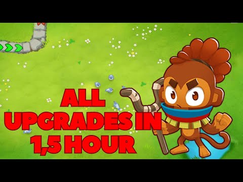 How To Unlock All Beast Handlers Upgrades In 1,5 Hours - BTD6