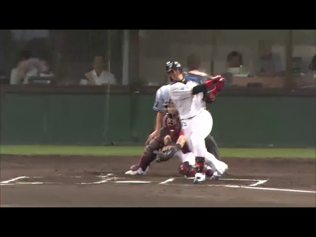 【1回裏】ファイターズ陽が先制タイムリー!! 今季の旭川最終戦を勝利で飾れるか!! 2014/8/20 F-E