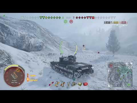 World of Tanks Console Stone Cold Steve Austin TL-1 LPC 2 Kills (1st game ) nah