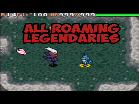Roaming Legendaries (How to Recruit) - Pokemon Mystery Dungeon: Explorers of Sky