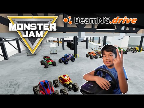 MONSTER Trucks GO Wild in Freestyle Chaos!