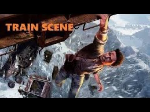 Uncharted 2 train scene Gameplay PS5