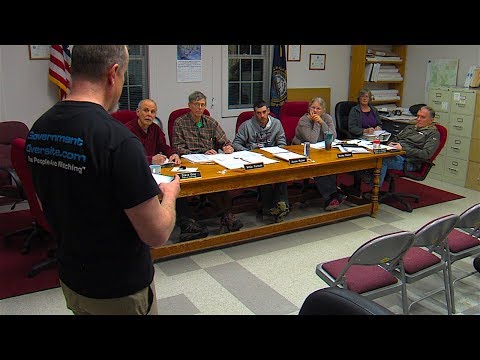Tamworth NH Selectmen 1/24/19