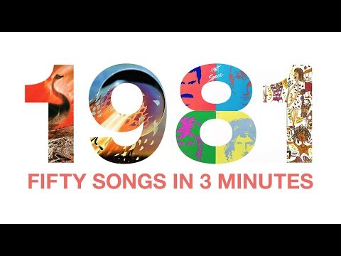 50 Songs From 1981 Remixed Into 3 Minutes