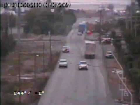 Balacera en Ramos Arizpe: cámara de seguridad