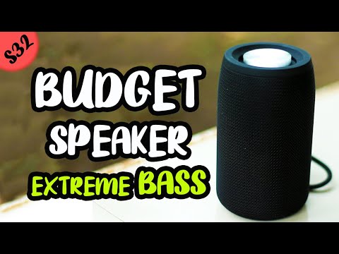Budget Bluetooth speaker with EXTREME BASS - Zealot S32  (2025)