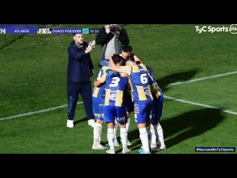 ATLANTA - CHACO FOR EVER [4-0] | RESUMEN | Primera Nacional