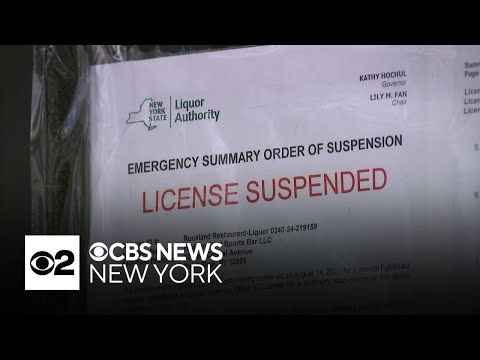 Rockland County bar has liquor license suspended